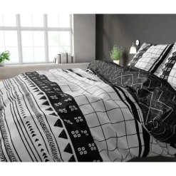 Dekbedovertrekken*Beddenbriljant Artic Stripe White