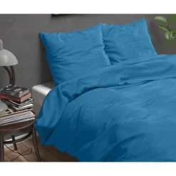Dekbedovertrekken*Beddenbriljant Axel Turquoise