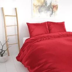 Dekbedovertrekken*Beddenbriljant Beauty Skin Care Red glanssatijn