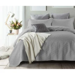 Bedspreien*Beddenbriljant Bedsprei Wayfair Silver