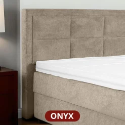 Boxspring Met Tv Lift|Boxspring Zonder Matras*Beddenbriljant Boxspring met opbergruimte - Incl. Antislip matrassen - Stel zelf samen