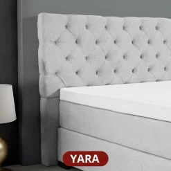 Boxspring Met Tv Lift|Boxspring Zonder Matras*Beddenbriljant Boxspring met opbergruimte - Incl. Antislip matrassen - Stel zelf samen