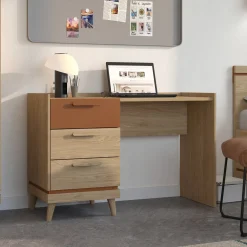 Bureaus*Beddenbriljant Bureau Skagen - Eiken - 3 Lades