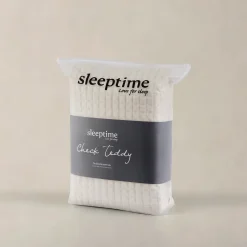 Dekbedovertrekken*Beddenbriljant Check Teddy crème