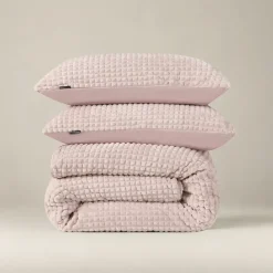 Dekbedovertrekken*Beddenbriljant Check Teddy Roze