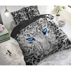 Dekbedovertrekken*Beddenbriljant Cheetah Grey