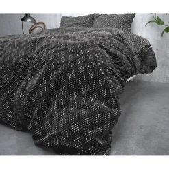 Dekbedovertrekken*Beddenbriljant Cheng Anthracite - flanel