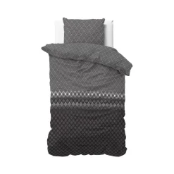 Dekbedovertrekken*Beddenbriljant Cheng Anthracite - flanel