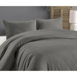 Dekbedovertrekken*Beddenbriljant 3D Embossed Anthracite
