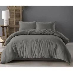Dekbedovertrekken*Beddenbriljant 3D Embossed Anthracite