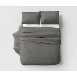 Dekbedovertrekken*Beddenbriljant 3D Embossed Anthracite