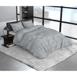 Dekbedovertrekken*Beddenbriljant Deep check Grey