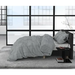 Dekbedovertrekken*Beddenbriljant Deep check Grey