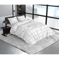 Dekbedovertrekken*Beddenbriljant Deep check White