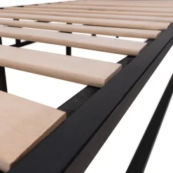 Bedframe*Beddenbriljant 2dekans Bedframe Metaal 160 x 200 Zwart - Niet in originele verpakking