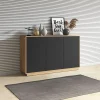 Dressoirs*Beddenbriljant Dressoir Asmund - 3-deurs - Wotan Eiken