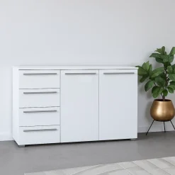 Dressoirs*Beddenbriljant Dressoir Nîmes – Wit