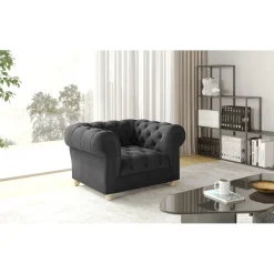 Fauteuils*Beddenbriljant Fauteuil Chicago - Ruime keuze in stof en kleur