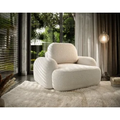Fauteuils*Beddenbriljant Fauteuil Morris Teddy stof