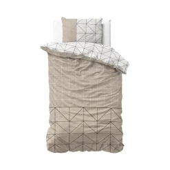 Dekbedovertrekken*Beddenbriljant FL Gino Taupe - flanel