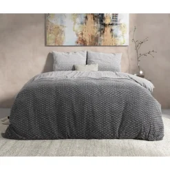 Dekbedovertrekken*Beddenbriljant FL Tamar Grey - flanel