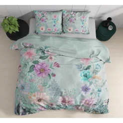 Dekbedovertrekken*Beddenbriljant Flore Blauw