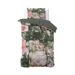 Dekbedovertrekken*Beddenbriljant Flower Fashion Art Green