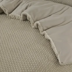 Dekbedovertrekken*Beddenbriljant Fur Teddy Taupe