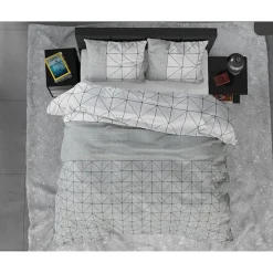 Dekbedovertrekken*Beddenbriljant Gino Grey - flanel