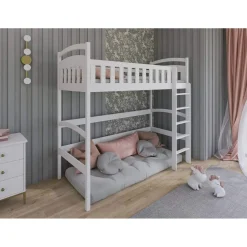 Hoogslaper|Kinderbed*Beddenbriljant Hoogslaper Mila - Kinderbed - Leverbaar in 10 kleuren!