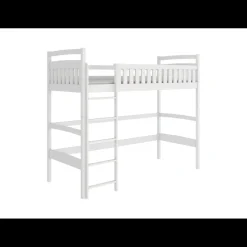 Kinderbed*Beddenbriljant Hoogslaper Mila - Wit - Direct Leverbaar!
