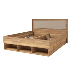 Houten Bed*Beddenbriljant Houten Bed Imola - Wotan Eiken - Bedframe