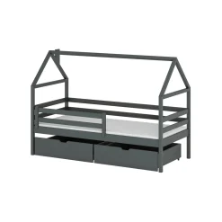 Kinderbed*Beddenbriljant Huisbed met Lades Aaron - Leverbaar in 8 kleuren!