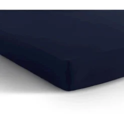 Matras Hoeslakens*Beddenbriljant Jersey Matras Hoeslaken 135 gr Indigo Blue