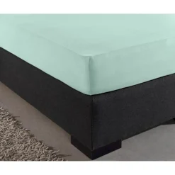 Matras Hoeslakens*Beddenbriljant Jersey Matras Hoeslaken 135 gr Pastel Blue