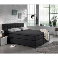 Topper Hoeslakens*Beddenbriljant Jersey Topper Hoeslaken Topper Antraciet