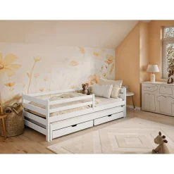 Kinderbed*Beddenbriljant Kajuitbed met Lade Harm - 2-persoons- Kinderbed - 90 x 200