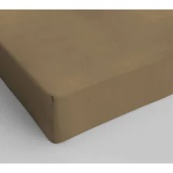 Matras Hoeslakens*Beddenbriljant Katoenen Matras Hoeslaken Taupe