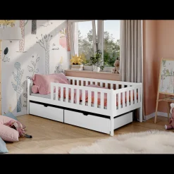 Kinderbed*Beddenbriljant Kinderbed Anne - Wit - Direct Leverbaar!