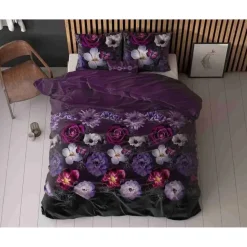 Dekbedovertrekken*Beddenbriljant Magic Flower Paars