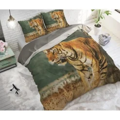 Dekbedovertrekken*Beddenbriljant Nature Tiger Taupe