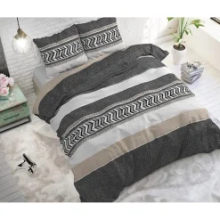 Dekbedovertrekken*Beddenbriljant Northern Stripe Grey
