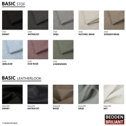 Bed Met Opbergruimte|Gestoffeerd Bed*Beddenbriljant Opberg Bed Boris – Luxe Bekleding | Kies je kleur