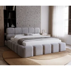 Bed Met Opbergruimte|Gestoffeerd Bed*Beddenbriljant Opberg Bed Como - Luxe Bekleding | Kies je kleur