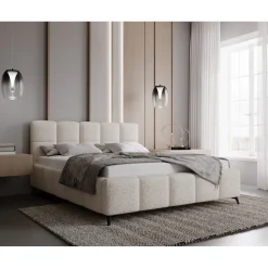 Bed Met Opbergruimte|Gestoffeerd Bed*Beddenbriljant Opberg Bed Nola – Luxe Bekleding | Kies je kleur