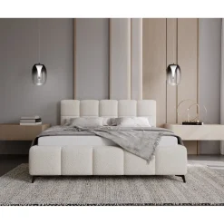 Bed Met Opbergruimte|Gestoffeerd Bed*Beddenbriljant Opberg Bed Nola – Luxe Bekleding | Kies je kleur