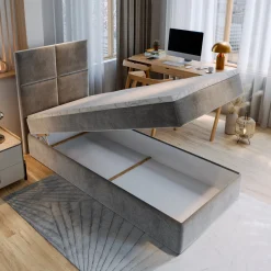 Boxspring Met Opbergruimte*Beddenbriljant Opberg Boxspring Levi - Direct Leverbaar!
