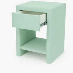 Hockers*Beddenbriljant OP=OP Hocker met 1 lade Mintgroen