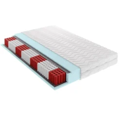 Koudschuim Matras|Pocketvering Matras*Beddenbriljant OP=OP Pocketveringmatras Koudschuim - 21 cm 70 X 200