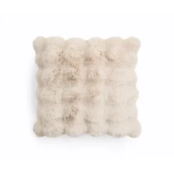 Accessoires*Beddenbriljant Pom Rabbit Fur - sierkussen Zand (50 x 50)